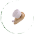 Facial Brush with Bamboo Handle