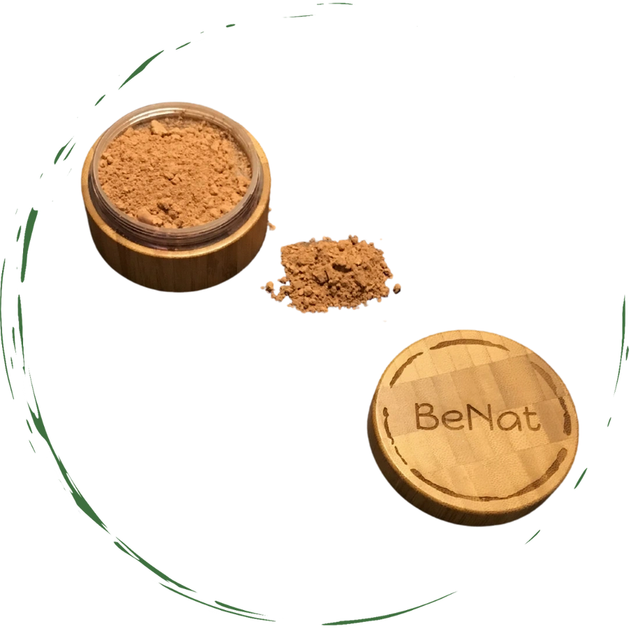 All-Natural Bronzer Loose Powder. Eco-Friendly by BeNat