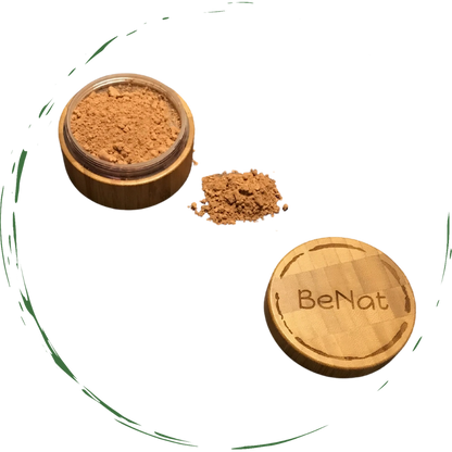 All-Natural Bronzer Loose Powder. Eco-Friendly by BeNat
