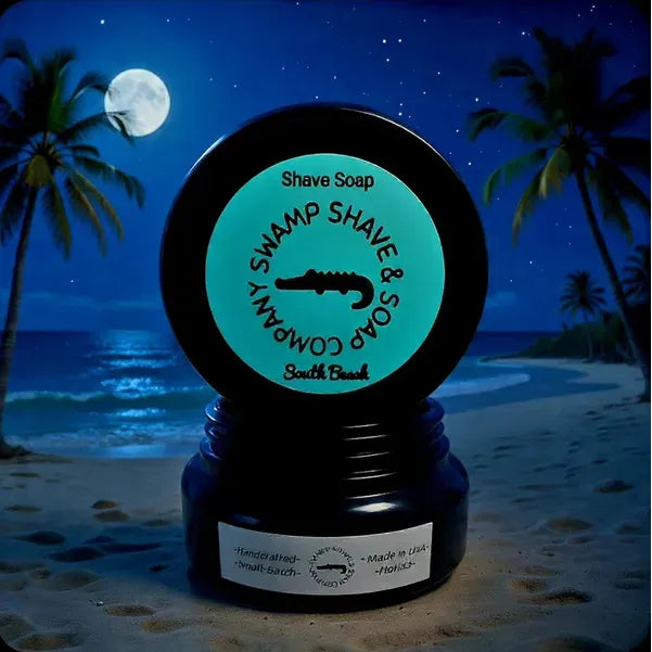 Swamp Shave &amp; Soap Company South Beach Shave Soap 4.2 Oz by Pasteur Pharmacy