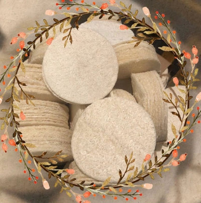 10-Pack Natural Loofah Pads  DestGlow