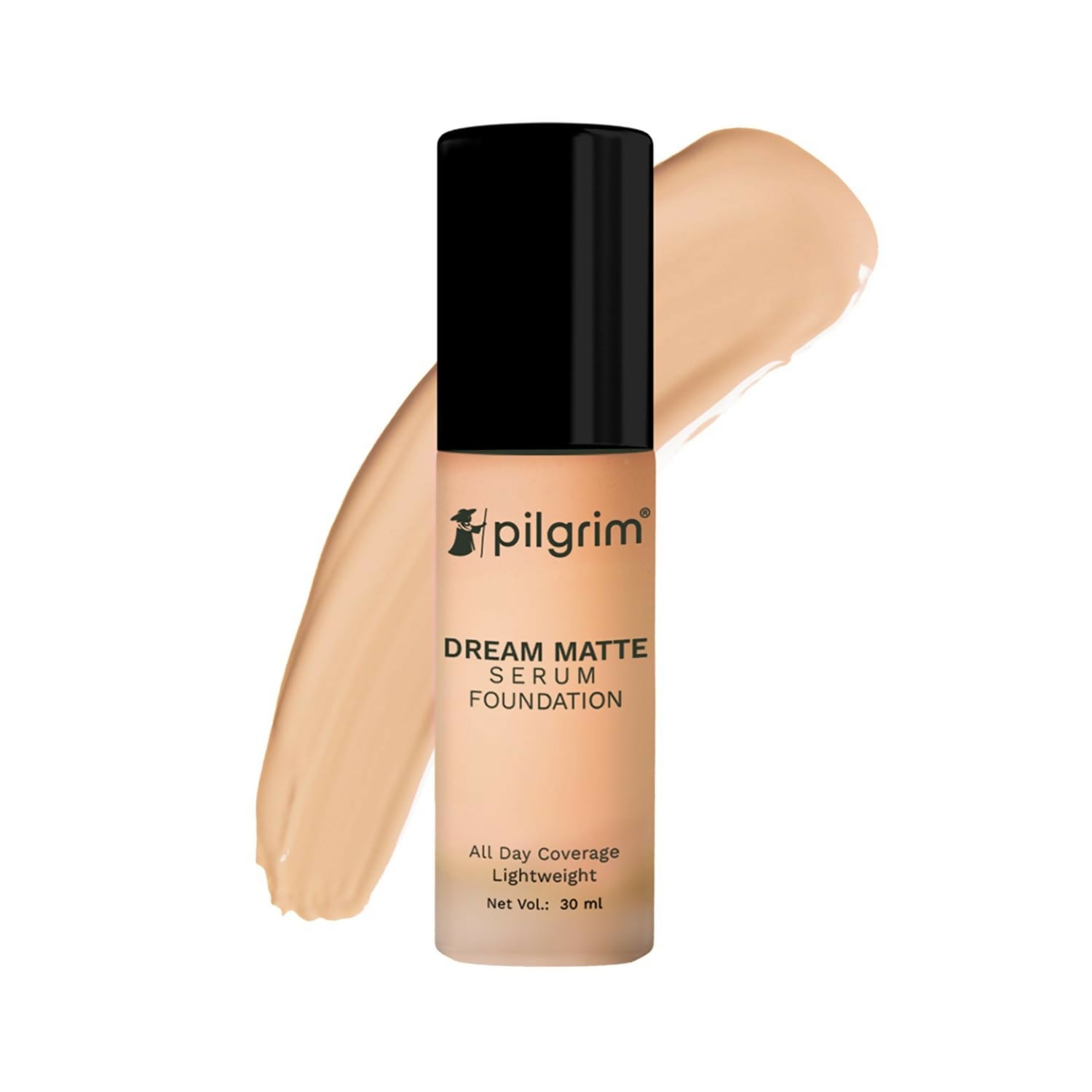 Pilgrim Dream Matte Serum Foundation With Matte &amp; Poreless All Day Coverage Lightweight - Golden Beige