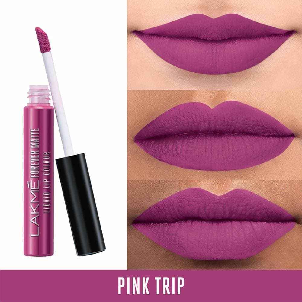 Lakme Forever Matte Liquid Lip Colour - Pink Trip