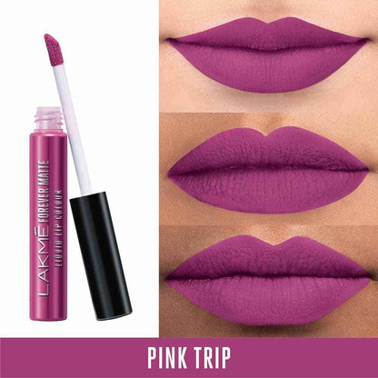 Lakme Forever Matte Liquid Lip Colour - Pink Trip