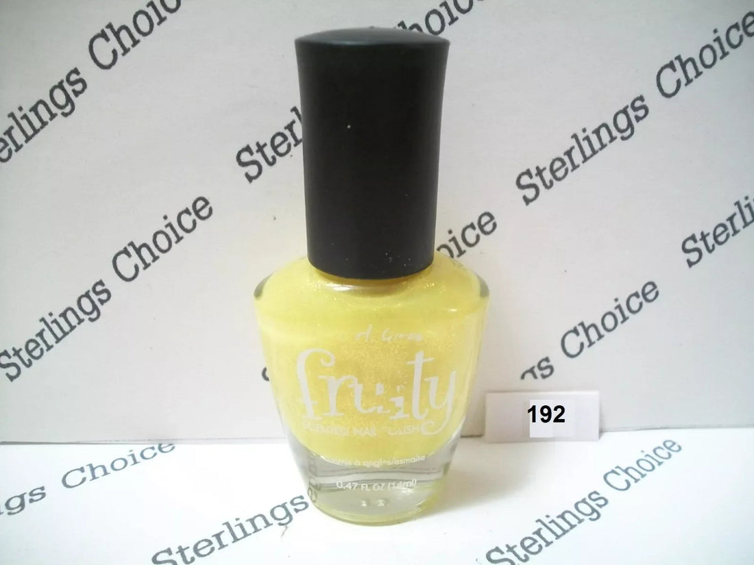 LA GIRL Fruity Scented Nail Polish - Zesty Citrus 