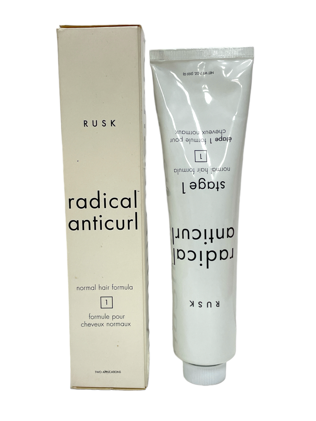 Rusk Radical Anticurl Normal Hair Formula (7oz/205g) NEW!  DestGlow