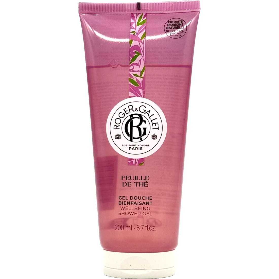 Roger &amp; Gallet Feuille De The Shower Gel 6.7 oz by Pasteur Pharmacy