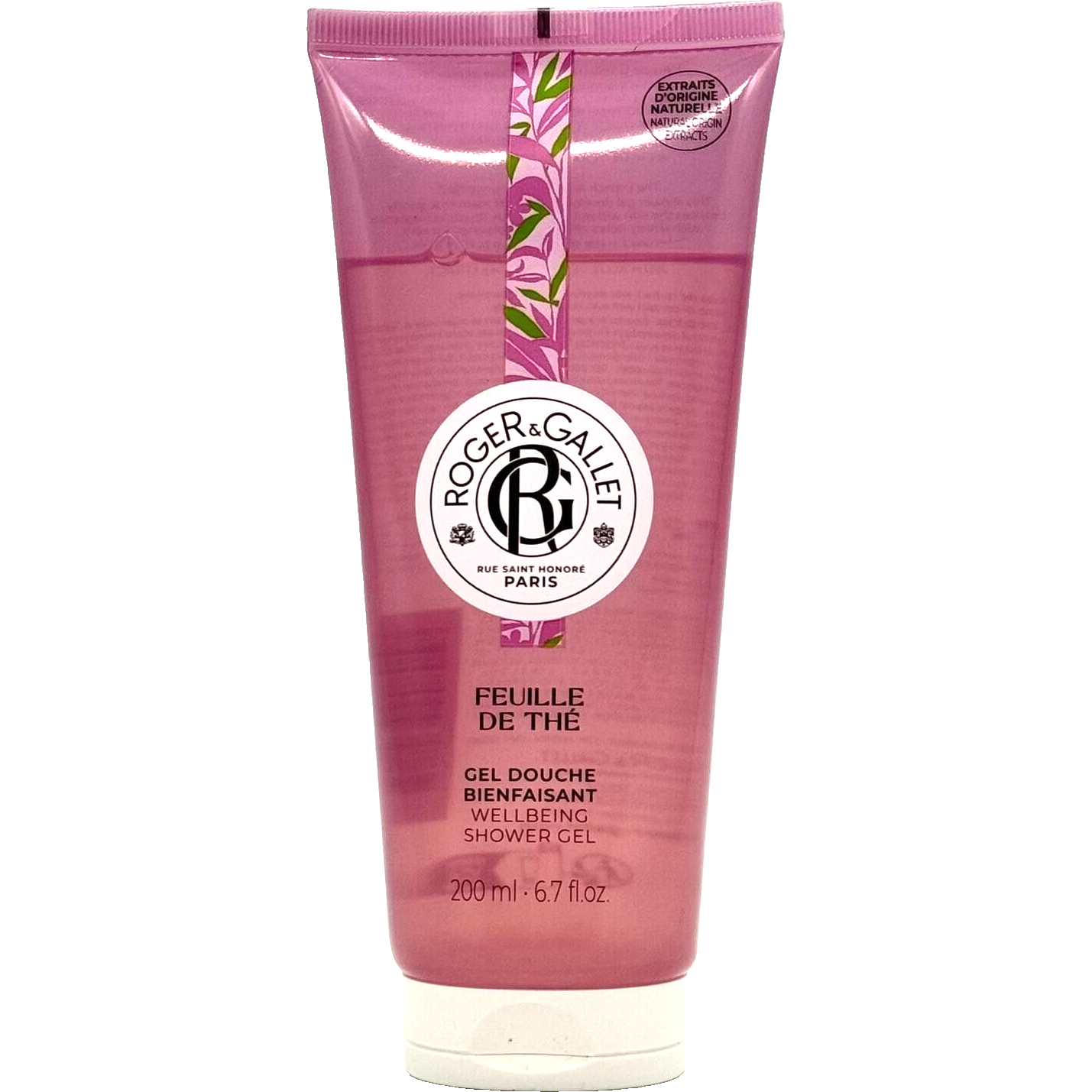 Roger &amp; Gallet Feuille De The Shower Gel 6.7 oz by Pasteur Pharmacy