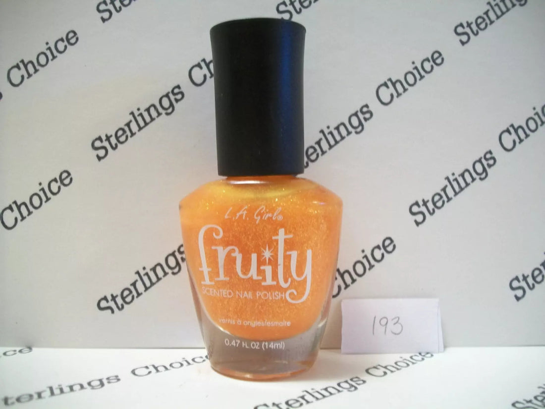 LA GIRL Fruity Scented Nail Polish - Tropical Mango 