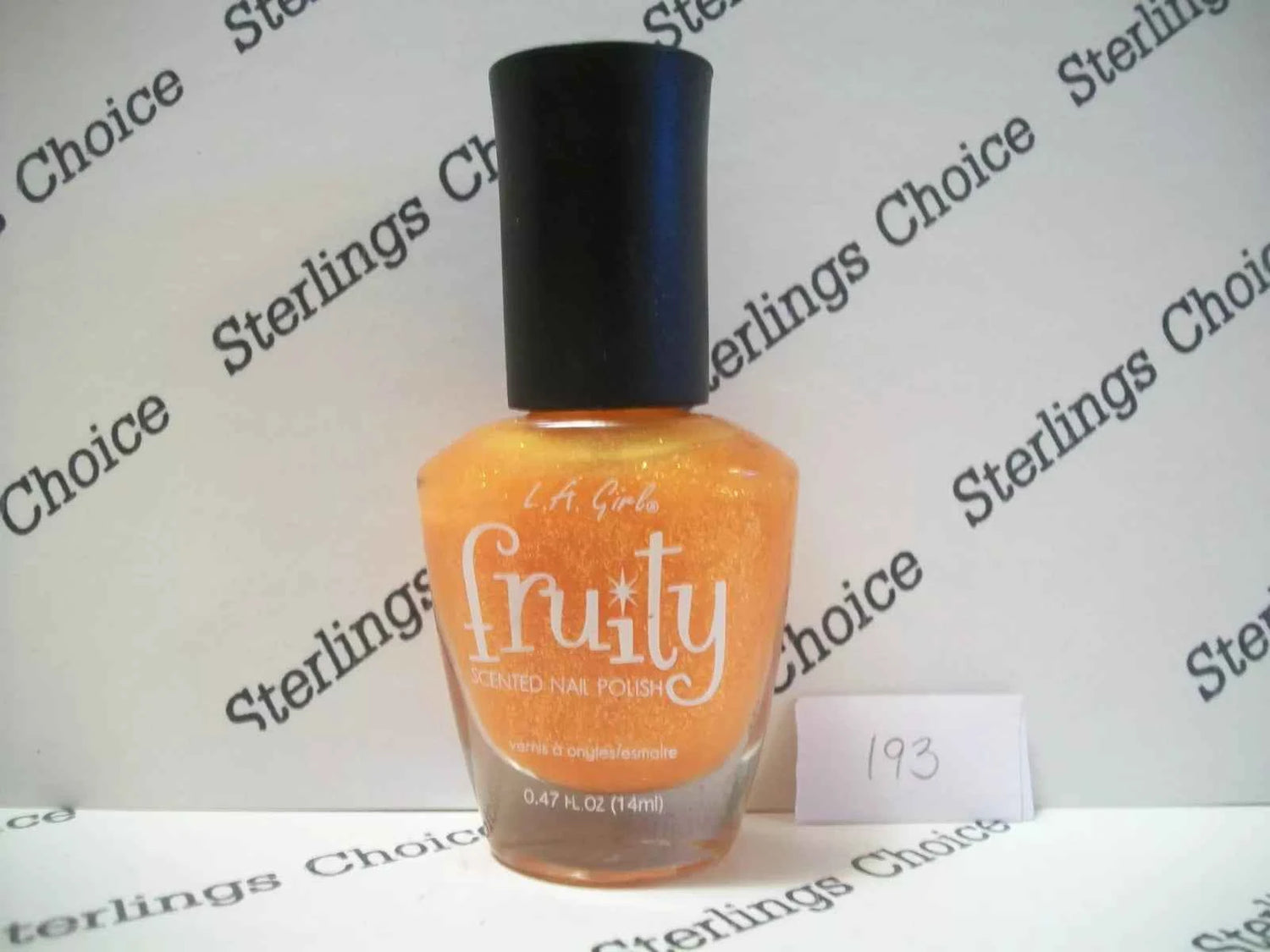 LA GIRL Fruity Scented Nail Polish - Tropical Mango