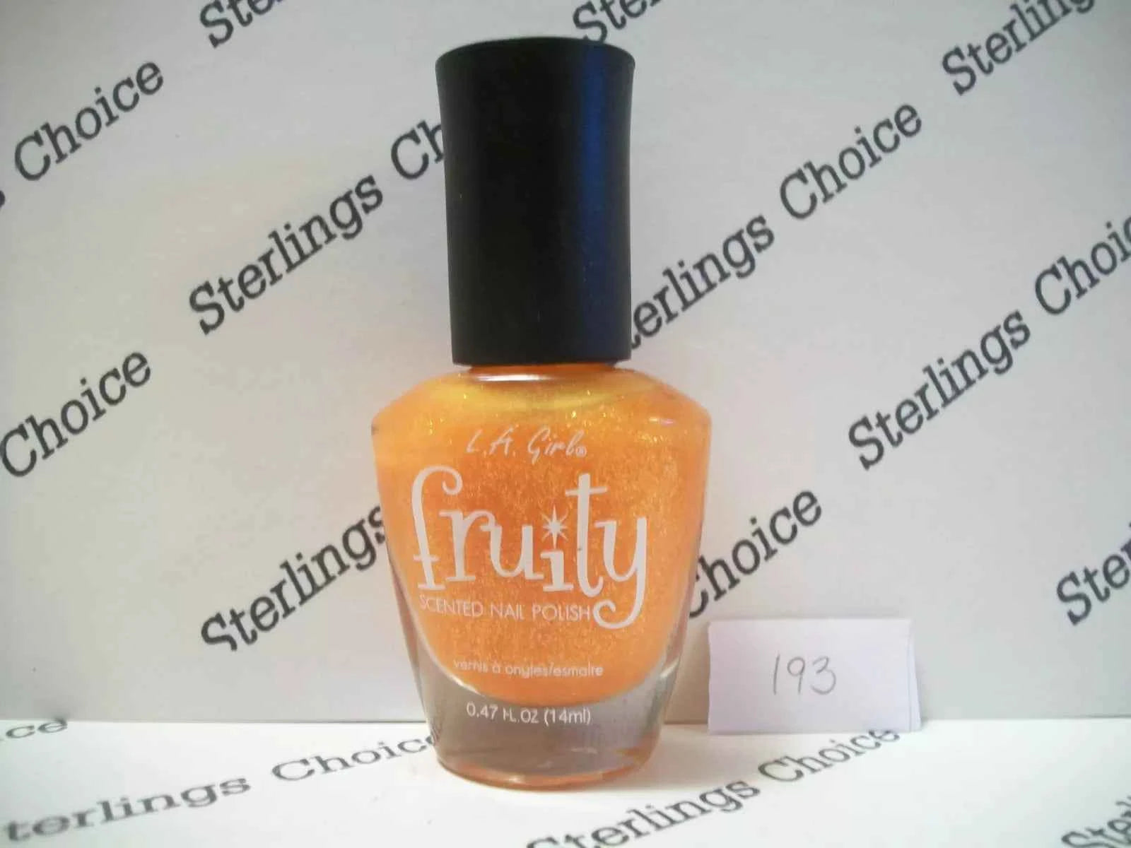 LA GIRL Fruity Scented Nail Polish - Tropical Mango