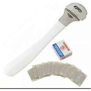 Merkur Corn &amp; Callus Razor &amp; 10 Blades Gently Trims Away Corns &amp; Callus Pedicure