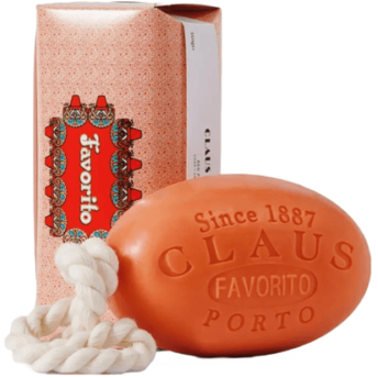 Claus Porto Favorito Red Poppy Soap on a Rope 12.4 Oz by Pasteur Pharmacy