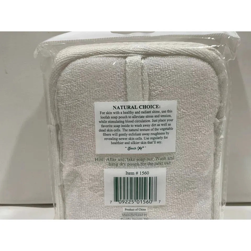 Touch Me Loofah Terry Soap Pouch by Pasteur Pharmacy