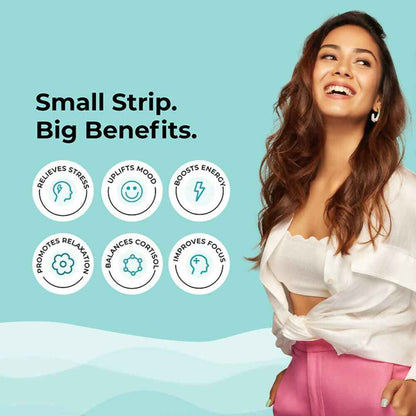 Wellbeing Nutrition Melts Calm &amp; Relaxation Oral Strips-Soothing Mango Flavor