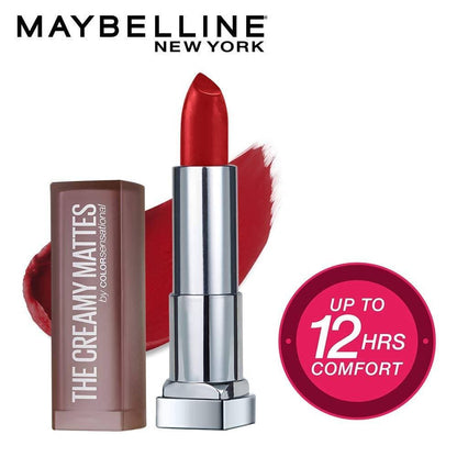 Maybelline New York Color Sensational Creamy Matte Lipstick / 643 Cosmopolitan Red