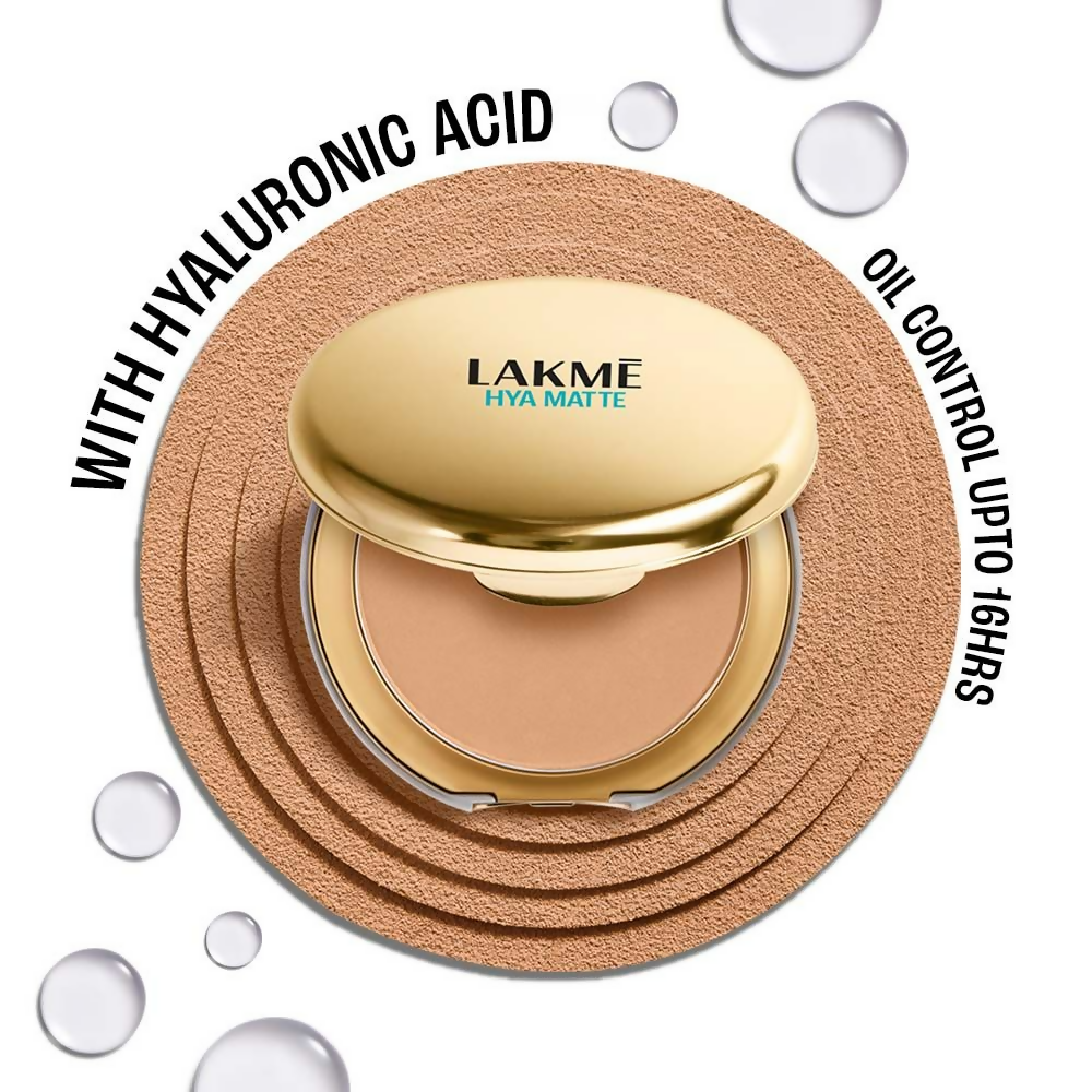 Lakme 9 To 5 Hya Matte Pressed Powder - Cinnamon