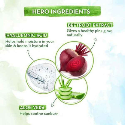 Mamaearth Beetroot Hydraful Sunscreen SPF 50 &amp; PA++++