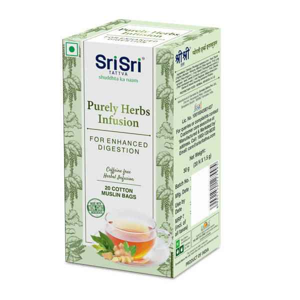 Sri Sri Tattva Purely Herbs Infusion Tea