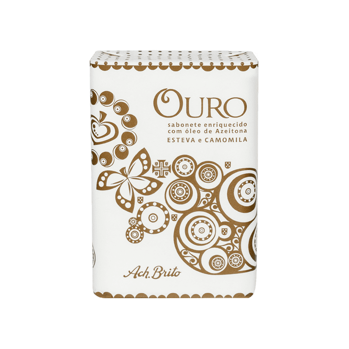 Ach Brito Ouro Gum Rockrose and Chamomile Bar Soap 75g by Pasteur Pharmacy
