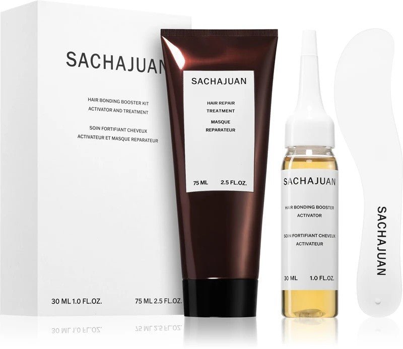 Sachajuan Hair Bonding Booster Kit, Repair Treatment 2.5 oz + Booster 1 oz
