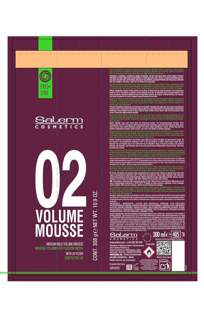 Salerm Volume Mousse 10.4 oz