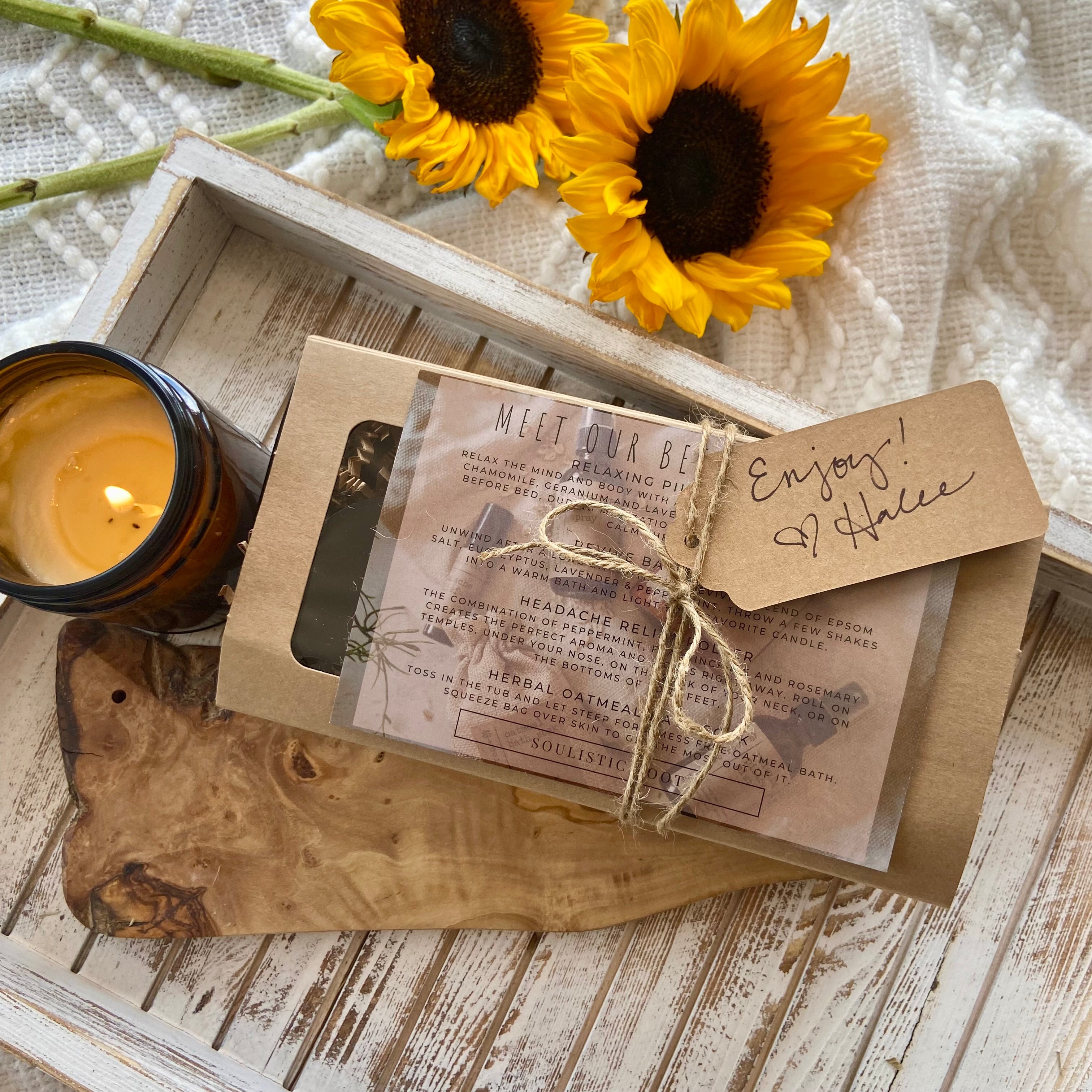 Travel Gift Set - Stocking Stuffer by Soulistic Root
