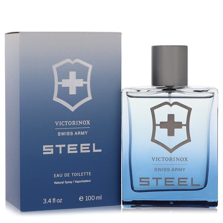 Swiss Army Steel by Swiss Army Eau De Toilette Spray   3.4 oz for Men 