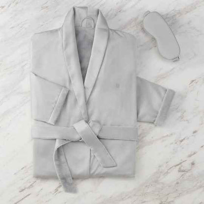 Clean Design Home® Satin Robe with Eyemask Gift Set