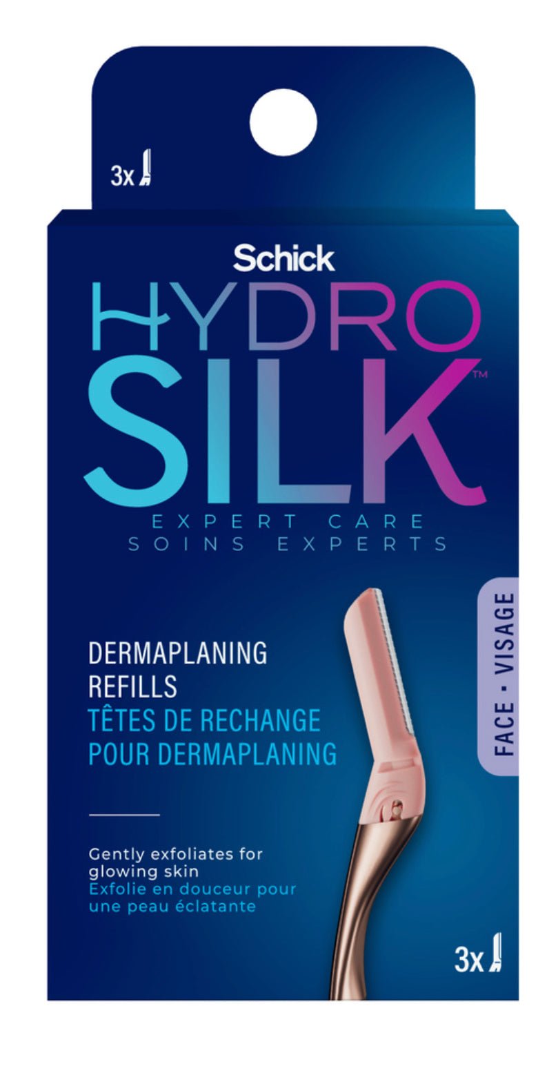 Schick Hydro Silk Dermaplaning Wand Refills, 3 ct - DestGlow