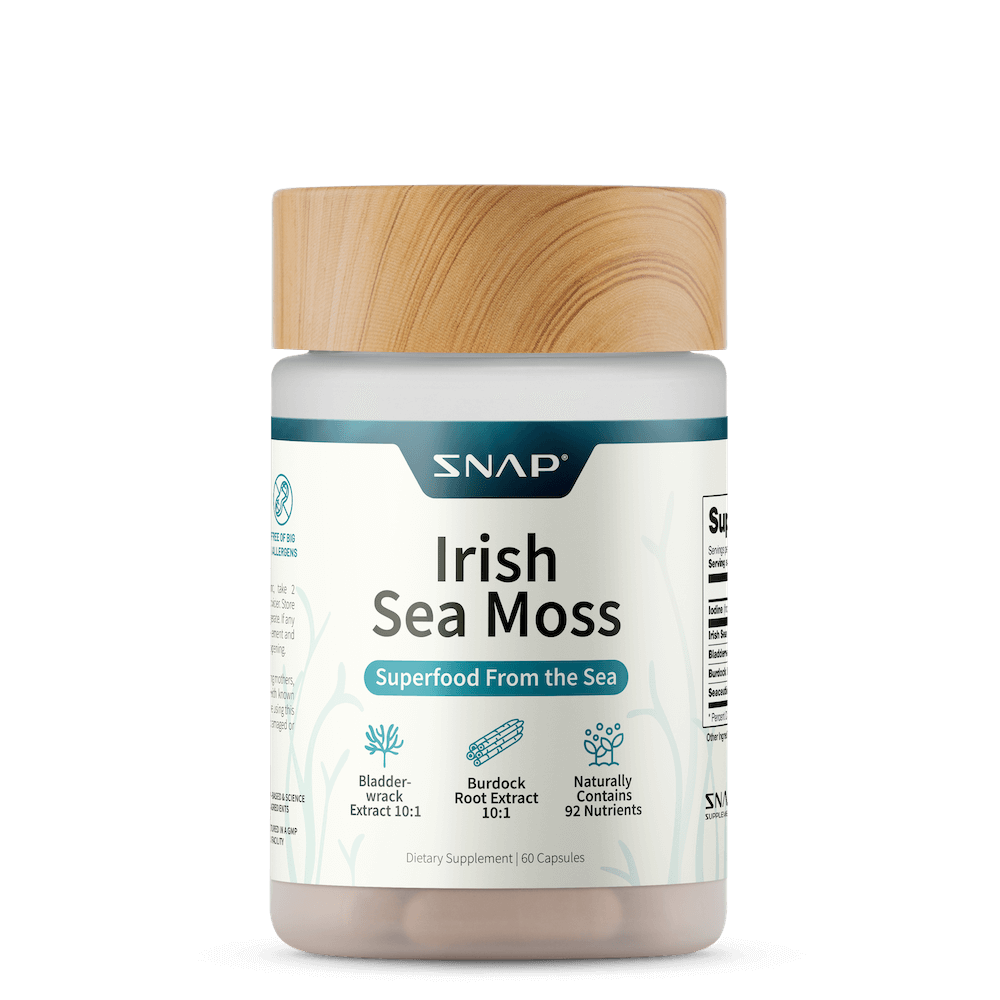 Irish Sea Moss with Iodine Energy Support by Snap Supplements