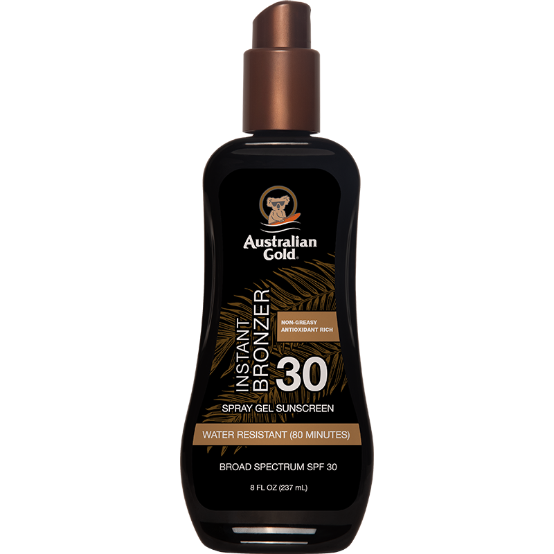 Australian Gold SPF 30 Spray Gel Bronzer 8 fl oz by Pasteur Pharmacy