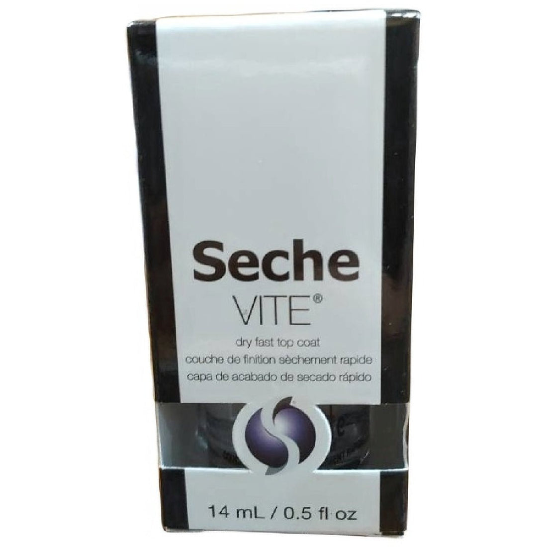 Seche Vite Dry Fast Clear Top Coat 0.5 oz  DestGlow