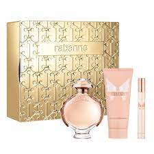 Gift/Set Olympea 3 Pcs. 2.7 Edp Spray / 3.4 Bl / 10Ml Edp Spray Metal Box For Women. Designer:Paco Rabann Perfume By Paco Rabanne For Women by Avera Group