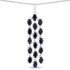 7.68 Carat Genuine Blue Sapphire .925 Sterling Silver Pendant by Bids.com