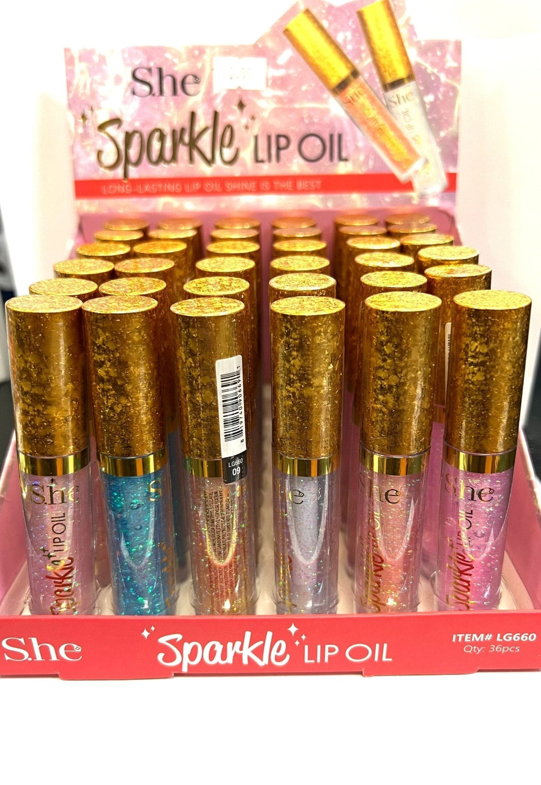 S.HE Sparkle Lip Oil - DestGlow