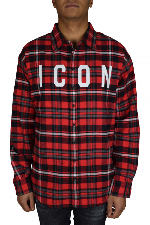 Dsquared2 Men Flannel Shirt by Luosophy