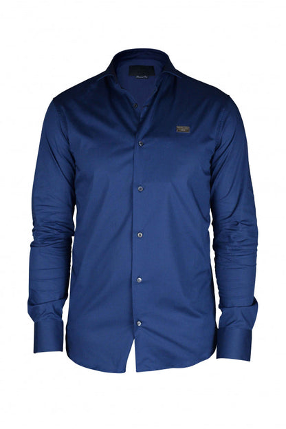 Philipp Plein Men Diamond Cut Ls Iconic Shirt by Luosophy