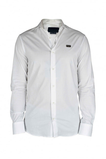 Philipp Plein Men Diamond Cut Ls Iconic Shirt by Luosophy