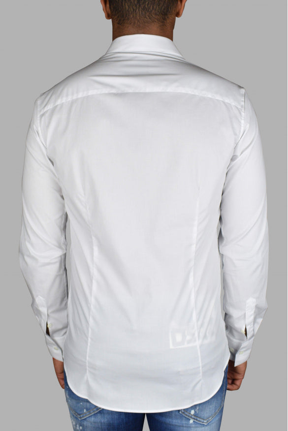 Philipp Plein Men Diamond Cut Ls Iconic Shirt by Luosophy