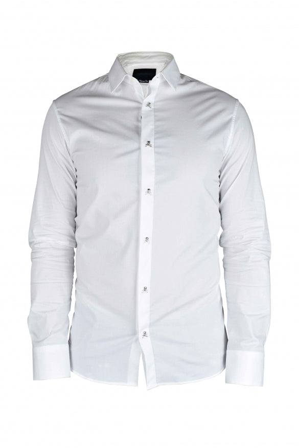 Philipp Plein Men Ls Skull Shirt by Luosophy