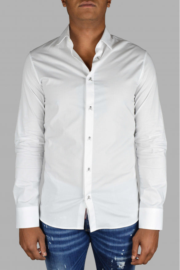 Philipp Plein Men Ls Skull Shirt by Luosophy