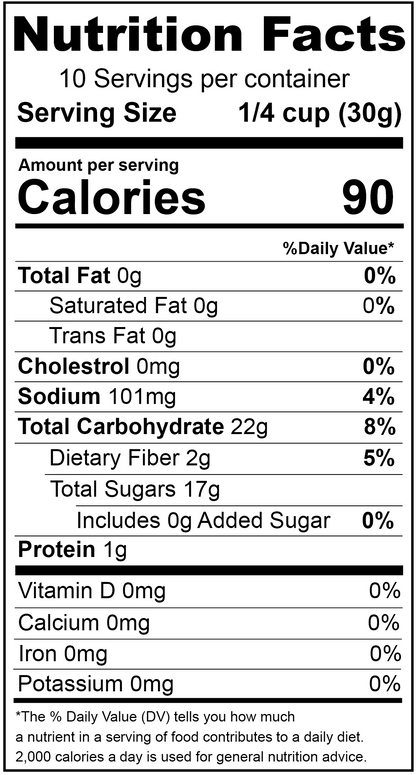 Apple Dices, Natural by Country Life Natural Foods