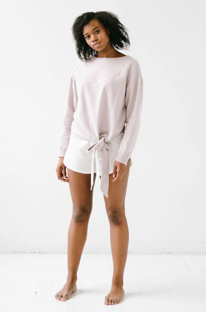 SALUA Side Tie Pullover by Salua Lingerie