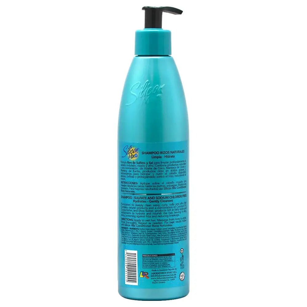 Silicon Mix Hair Care Rizos Naturales Shampoo 16oz  DestGlow