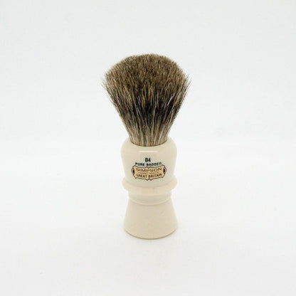 Simpson Beaufort B4 Pure Badger Shaving Brush by Pasteur Pharmacy