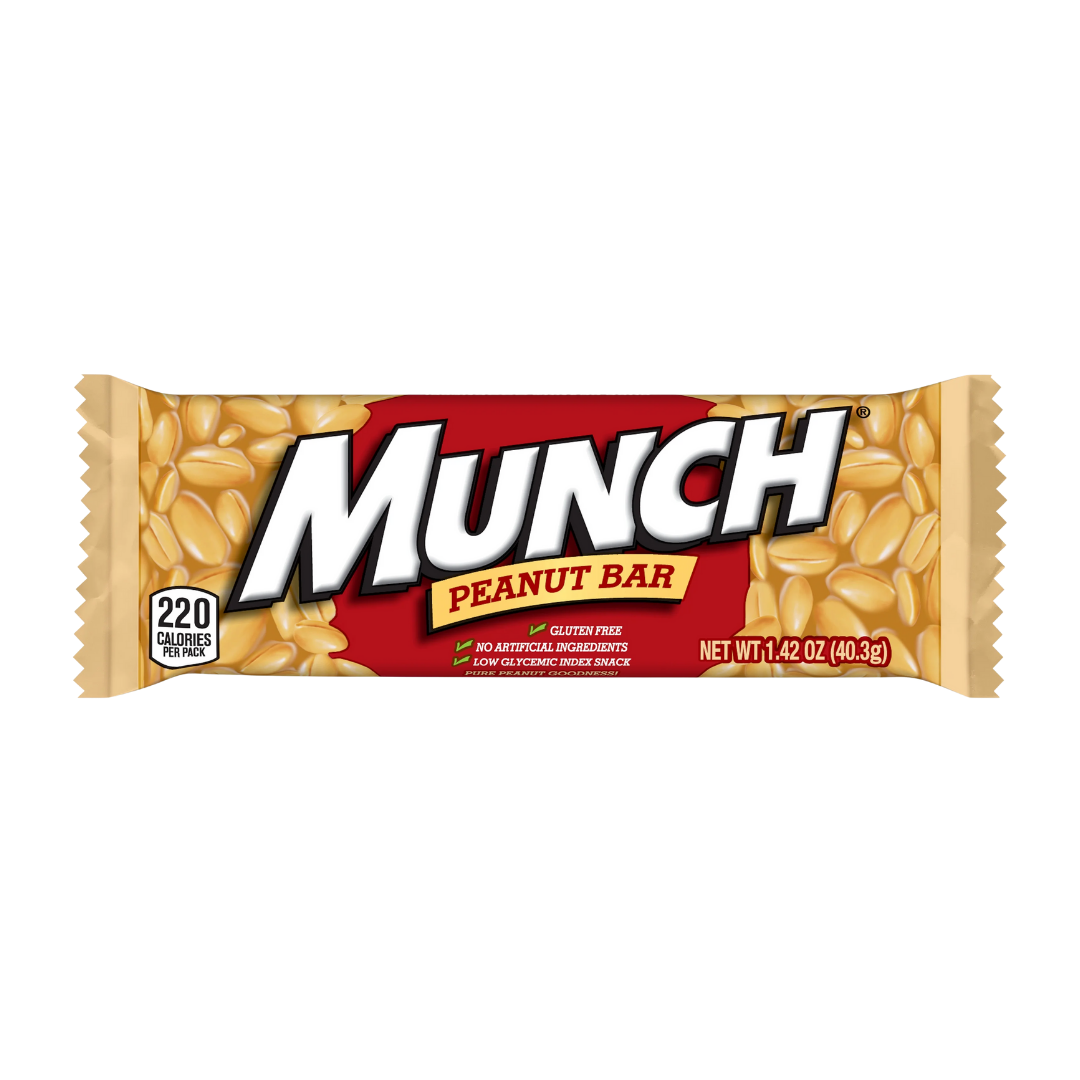 Munch Peanut Single Bar (1.42 oz) by Farmacias Savia