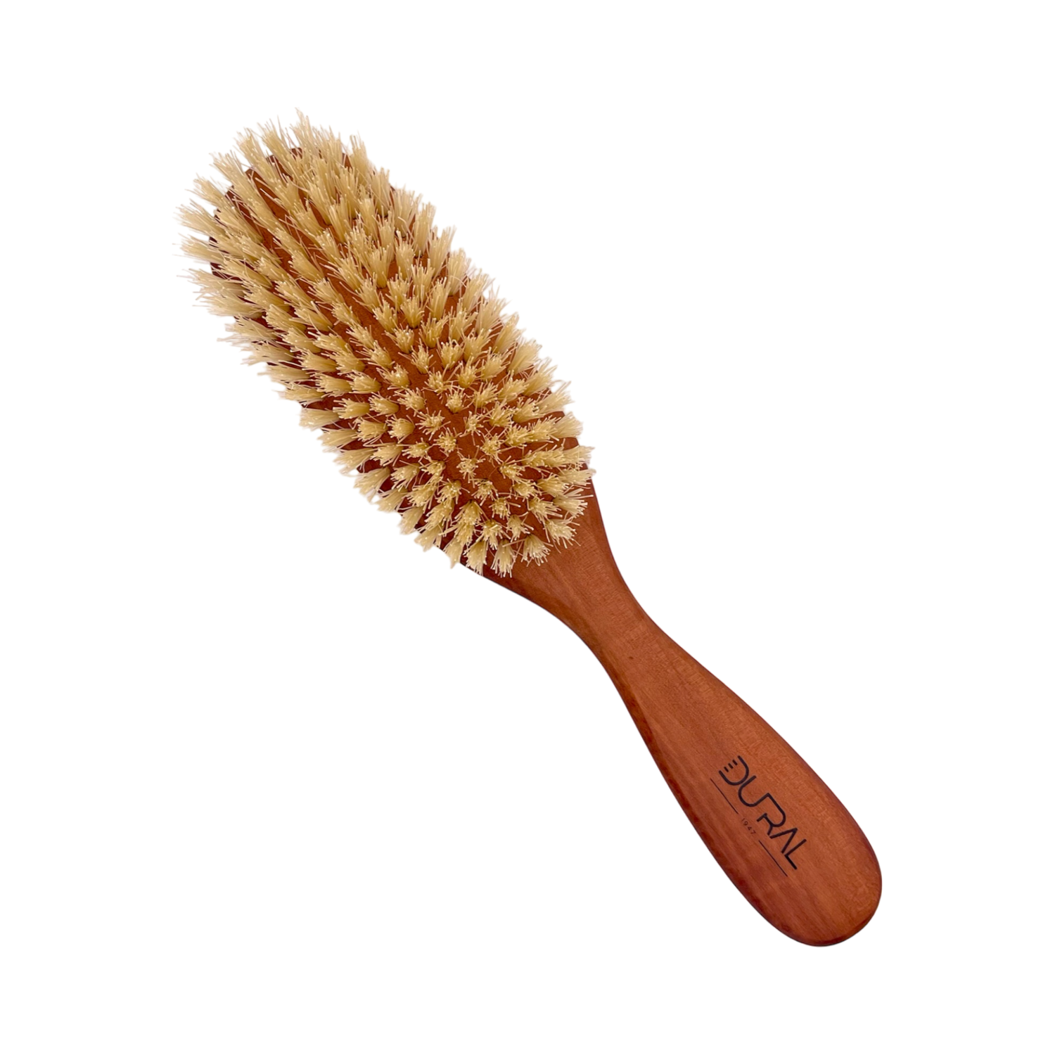 Dural Pear Wood big oval hair brush with natural bristles by Pasteur Pharmacy