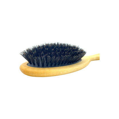 Dural Beech wood rubber cushion hair brush with boar bristles by Pasteur Pharmacy