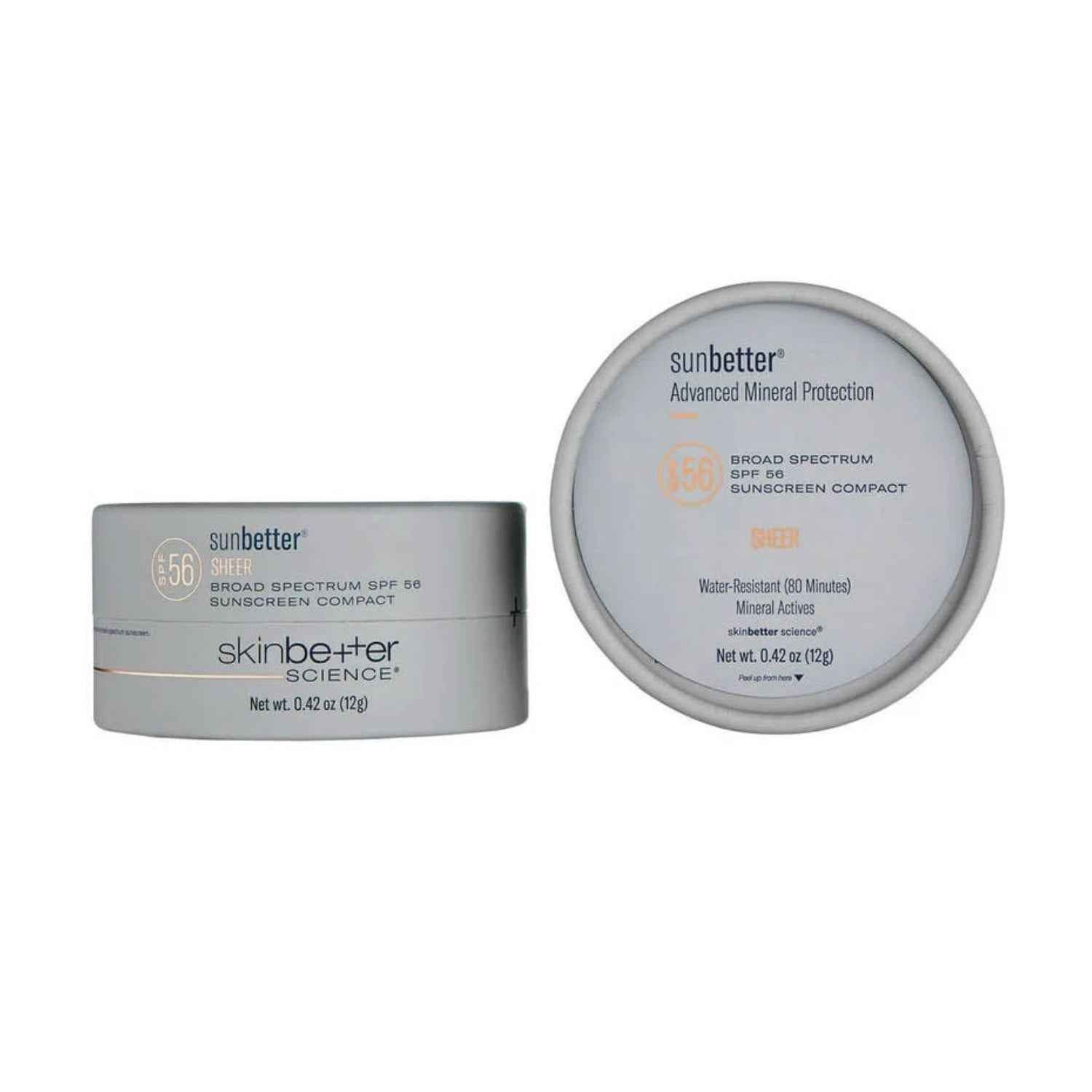 Skinbetter SunBetter SHEER SPF 56 Sunscreen Compact 0.42 Oz